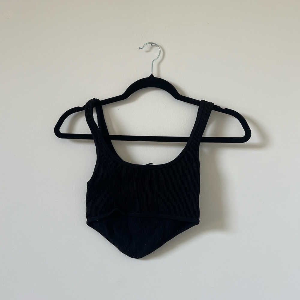 Zara Ribbed Top - Picture 2 of 3